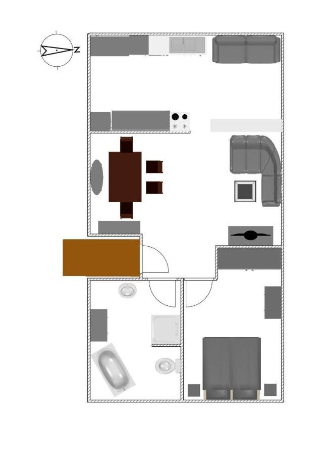 Ferienwohnung Möwennest Glowe Exterior foto